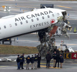 Two dead in New York jet collision,  ICE deployed to strained US airports